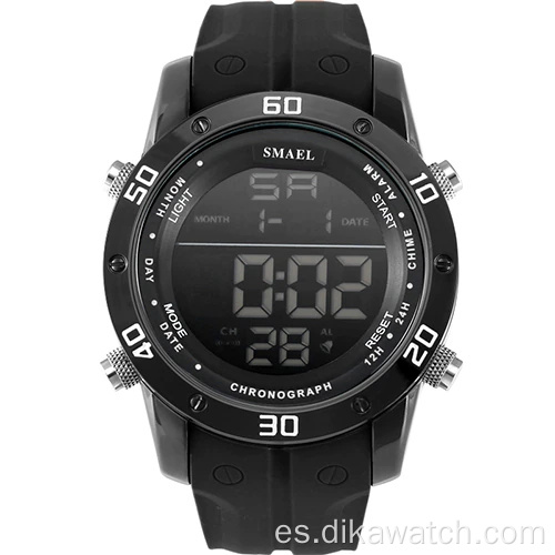 SMAEL Relojes deportivos para hombre Reloj militar LED digital